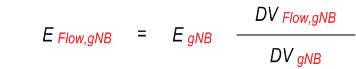 Energy consumed at a gNB, third formula